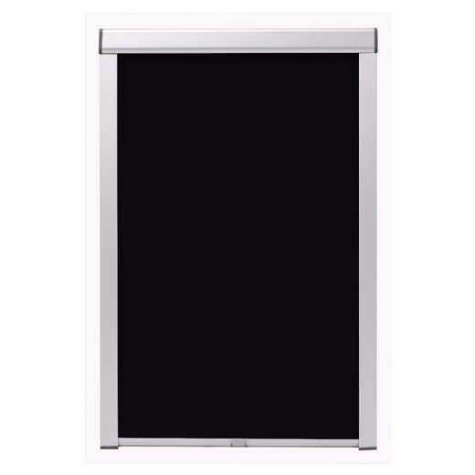 Verdunkelungsrollo Schwarz 104