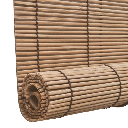 Bambusrollo 100 x 220 cm Braun