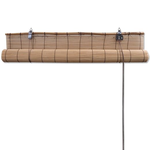 Bambusrollo 100 x 220 cm Braun