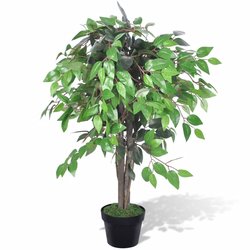 Künstlicher Ficus mit Topf 90 cm