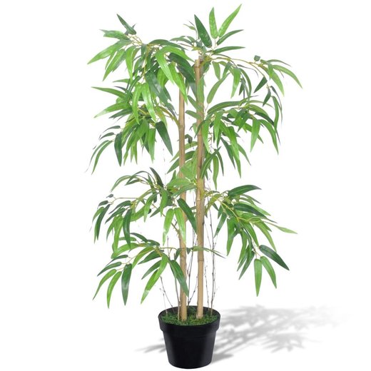 Künstlicher Bambusbaum Twiggy mit Topf 90 cm