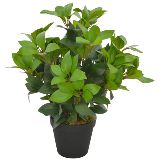 Knstliche Pflanze Lorbeerbaum mit Topf Grn 40 cm
