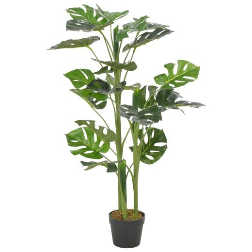 Knstliche Pflanze Monstera mit Topf Grn 100 cm