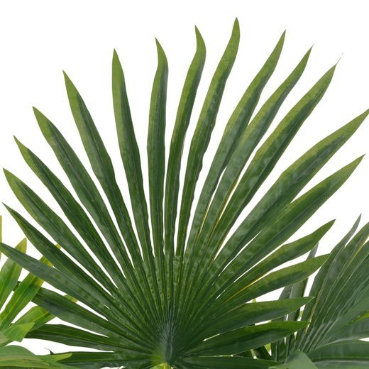 Knstliche Pflanze Palme mit Topf Grn 70 cm