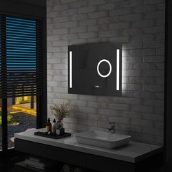 Badezimmer-Wandspiegel mit LED und Touch-Sensor 8060 cm