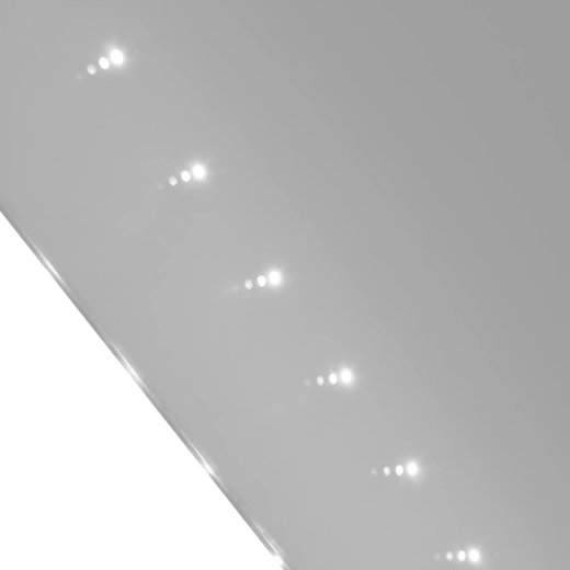 Badspiegel mit LED-Leuchten 10060 cm