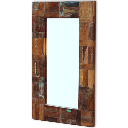 Spiegel Altholz 80x50 cm