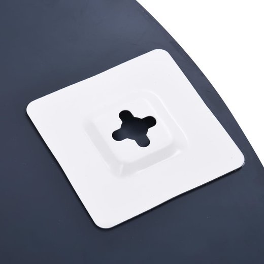 Wandspiegel Silbern 70 cm Hartglas