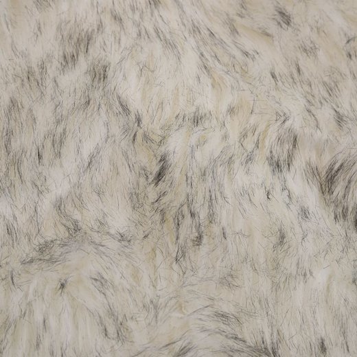 Teppich 60  90 cm Kunstschaffell Grau Mlange