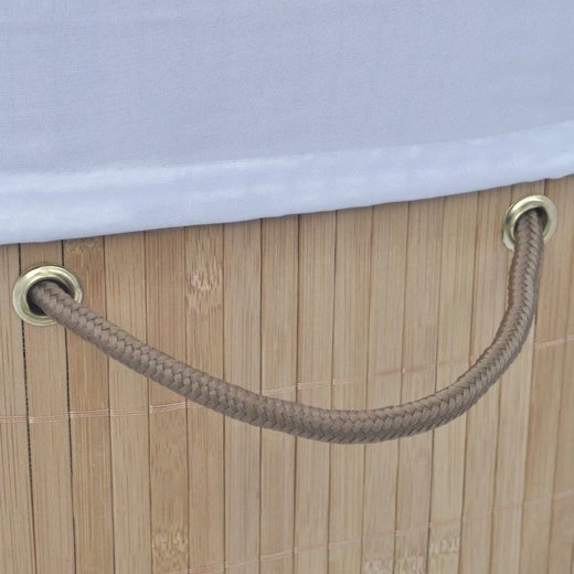 Bambus-Wschekorb Oval Natur