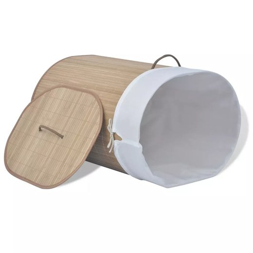 Bambus-Wschekorb Oval Natur