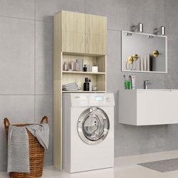 Waschmaschinenschrank Sonoma-Eiche 6425,5190 cm Spanplatte