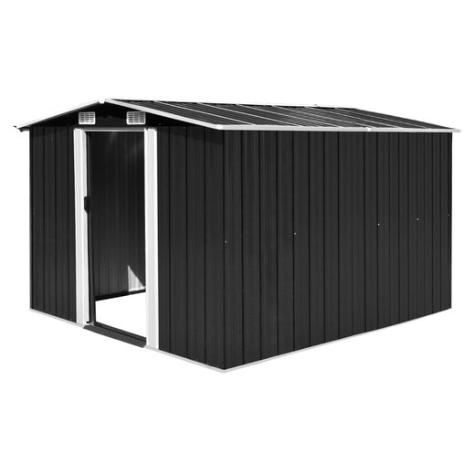 Gerteschuppen 257298178 cm Metall Anthrazit