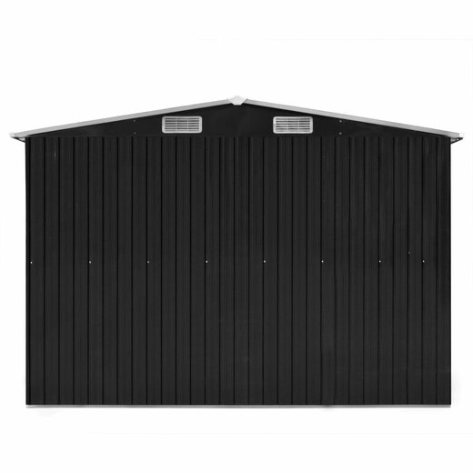 Gerteschuppen 257298178 cm Metall Anthrazit