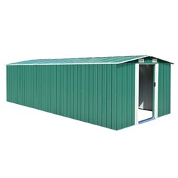 Gerteschuppen 257x580x181 cm Metall Grn