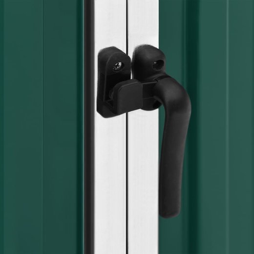 Gertehaus Grn 195x198x159 cm Verzinkter Stahl