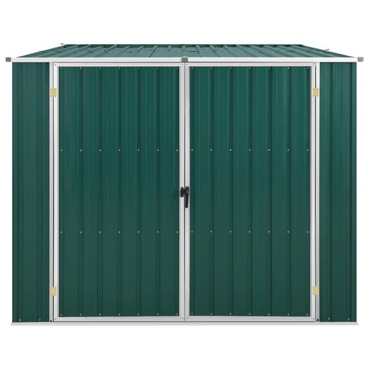 Gertehaus Grn 195x198x159 cm Verzinkter Stahl