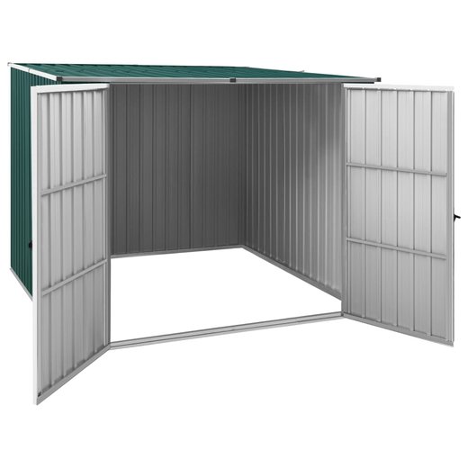 Gertehaus Grn 195x198x159 cm Verzinkter Stahl