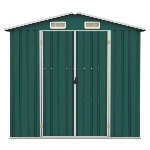Gertehaus Grn 205x129x183 cm Verzinkter Stahl