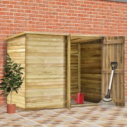 Garten-Gertehaus 232 x 110 x 170 cm Kiefernholz Imprgniert