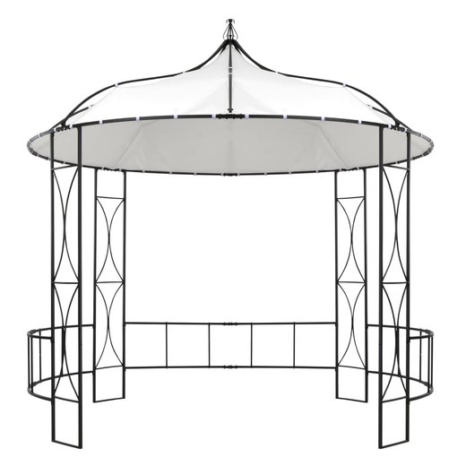Pavillon 300 x 290 cm Wei Rund