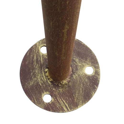 Garten-Rosenbogen Antik-Braun 4x3x2,5 m Eisen