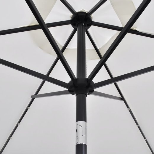 LED Cantilever Sonnenschirm 3 m Sandwei