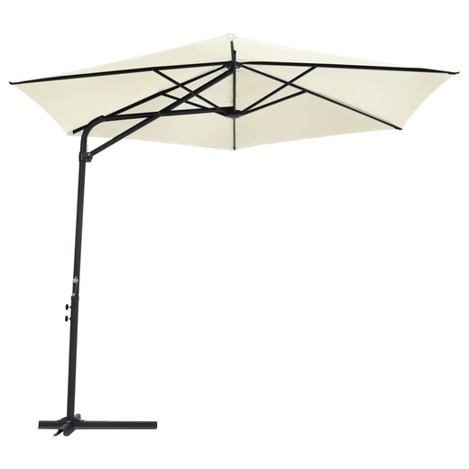 Sonnenschirm mit Stahl-Mast 300 cm Sandwei