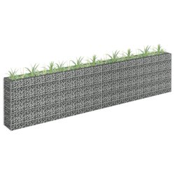 Gabionen-Hochbeet Verzinkter Stahl 3603090 cm