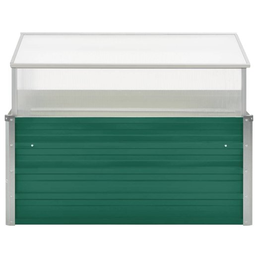 Gewchshaus Grn 100x100x77 cm Verzinkter Stahl