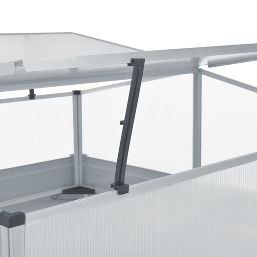 Gewchshaus Grn 100x100x77 cm Verzinkter Stahl