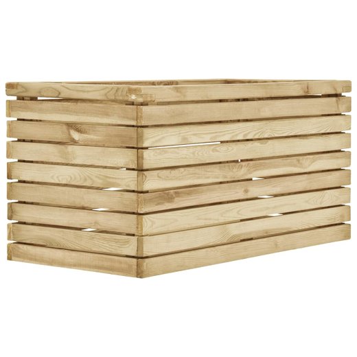 Hochbeet 100 x 50 x 50 cm Kiefernholz Imprgniert