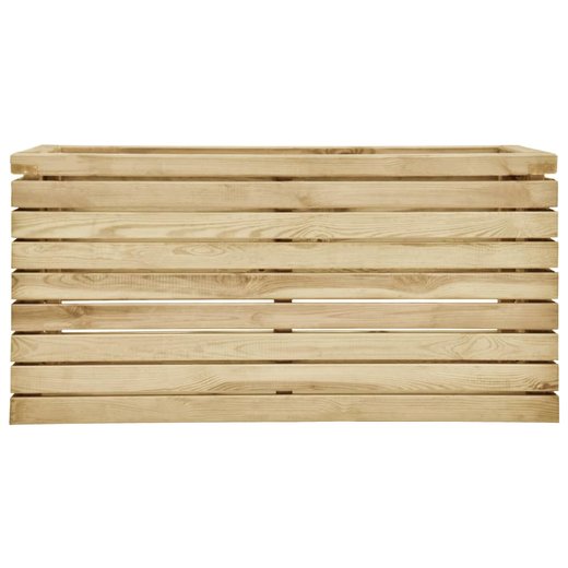 Hochbeet 100 x 50 x 50 cm Kiefernholz Imprgniert