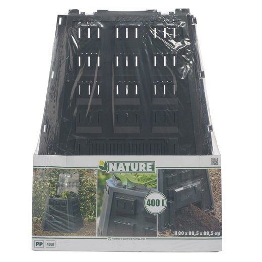 Nature Kompostbehlter Schwarz 400 L 6071480