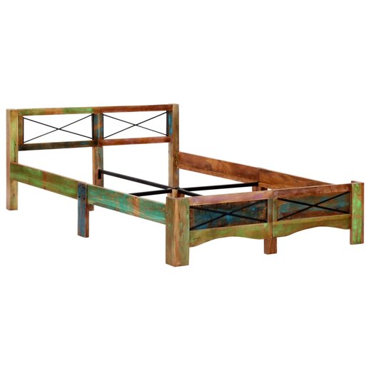 Bettgestell Altholz Massiv 140x200 cm