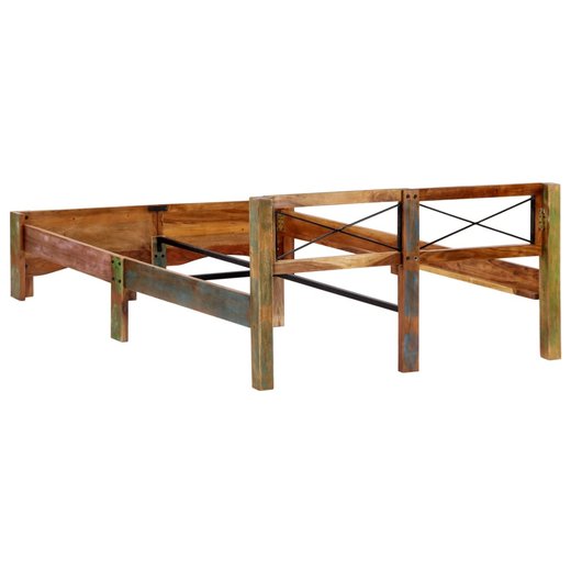 Bettgestell Altholz Massiv 140x200 cm