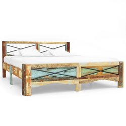 Bettgestell Altholz Massiv 160x200 cm