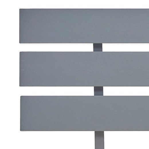 Bettgestell Grau Massivholz Kiefer 120  200 cm