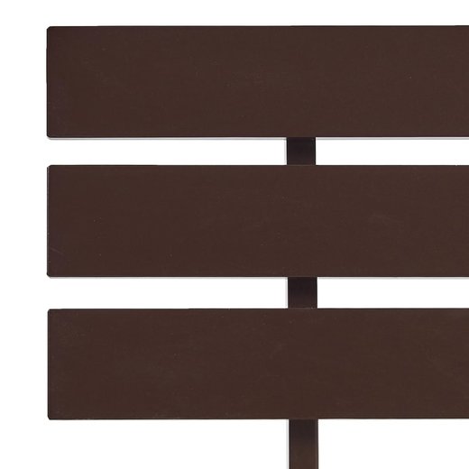 Bettgestell Dunkelbraun Massivholz Kiefer 160200 cm