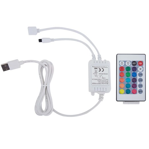 Bettgestell mit LED Schwarz Kunstleder 90 x 200 cm