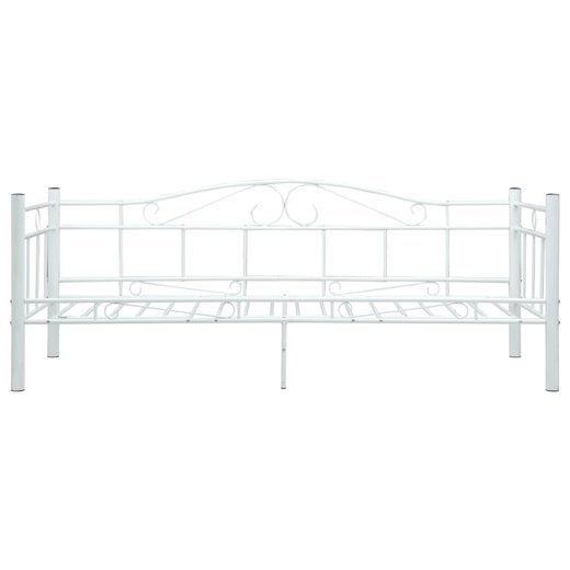 Tagesbett-Rahmen Wei Metall 90200 cm