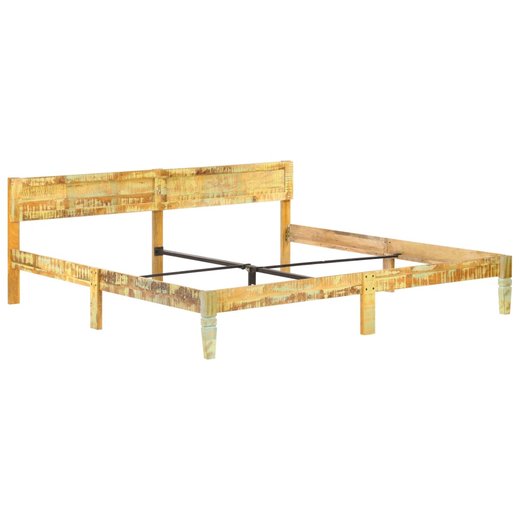 Bettgestell Altholz Massiv 200x200 cm