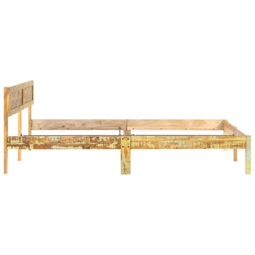 Bettgestell Altholz Massiv 200x200 cm