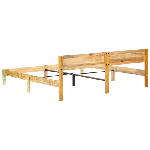 Bettgestell Altholz Massiv 200x200 cm