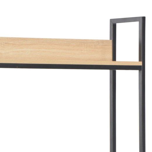 Computertisch Schwarz und Eiche 12060138 cm