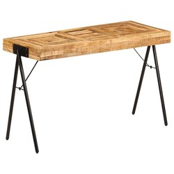 Schreibtisch Massivholz Mango 118 x 50 x 75 cm