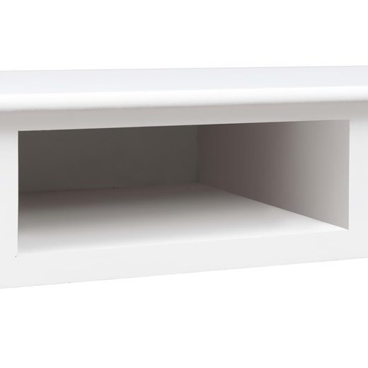 Schreibtisch Wei 1104576 cm Holz