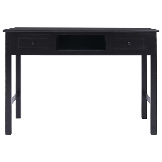 Schreibtisch Schwarz 1104576 cm Holz