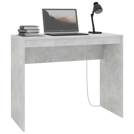 Schreibtisch Betongrau 904072 cm Spanplatte