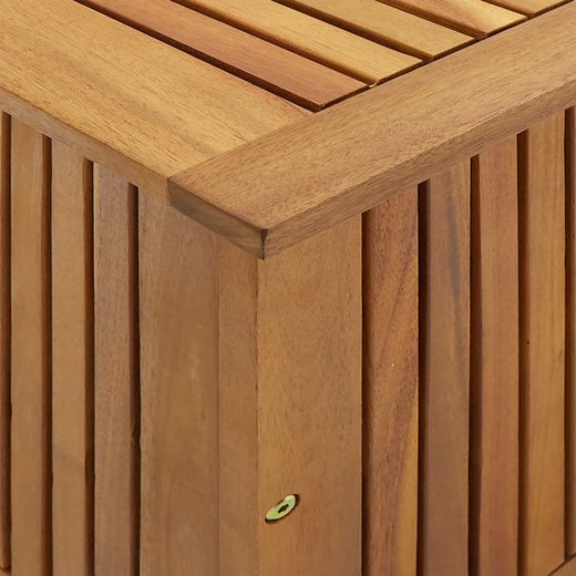 Garten-Aufbewahrungsbox 90x50x106 cm Massivholz Akazie